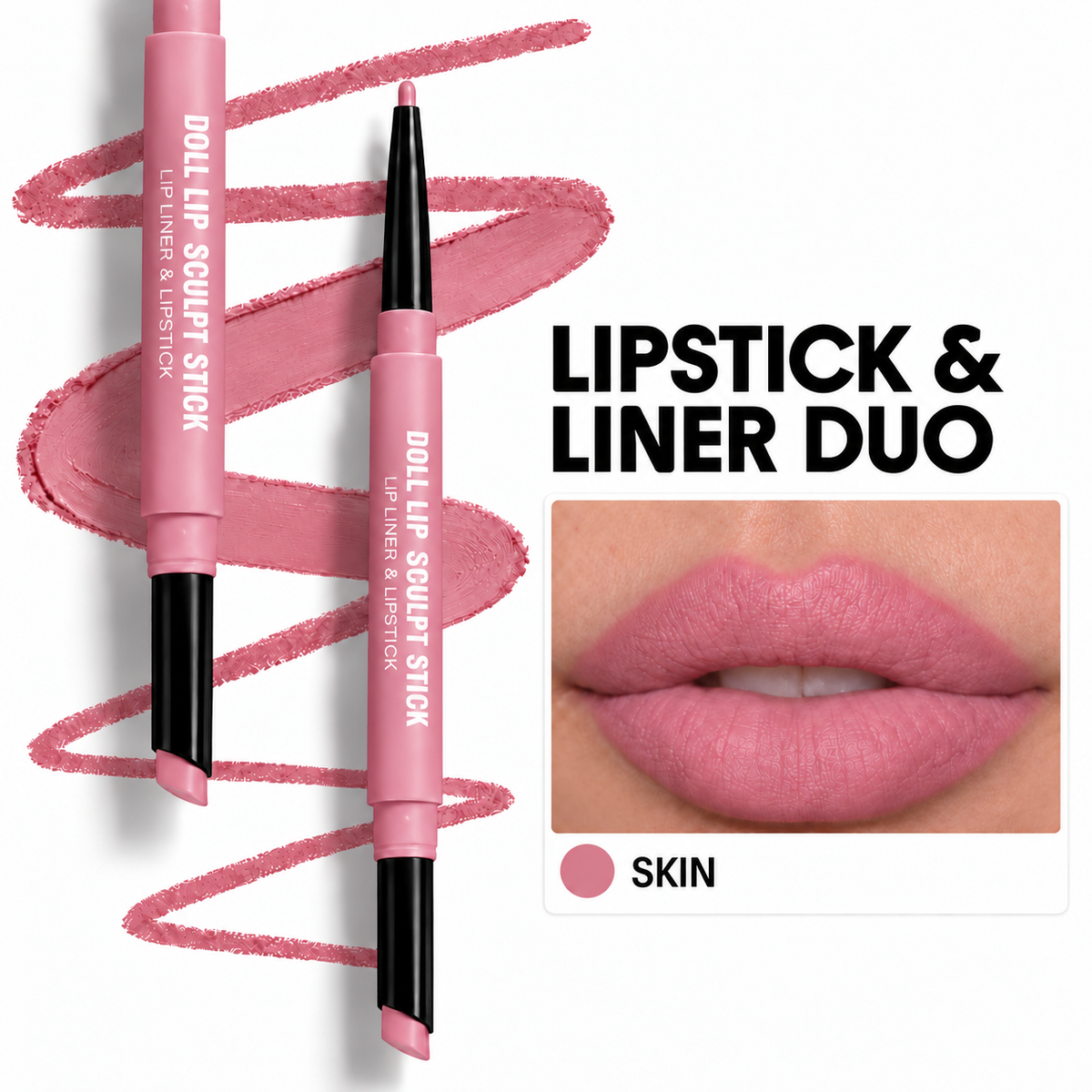 Lipstick & Liner Duo