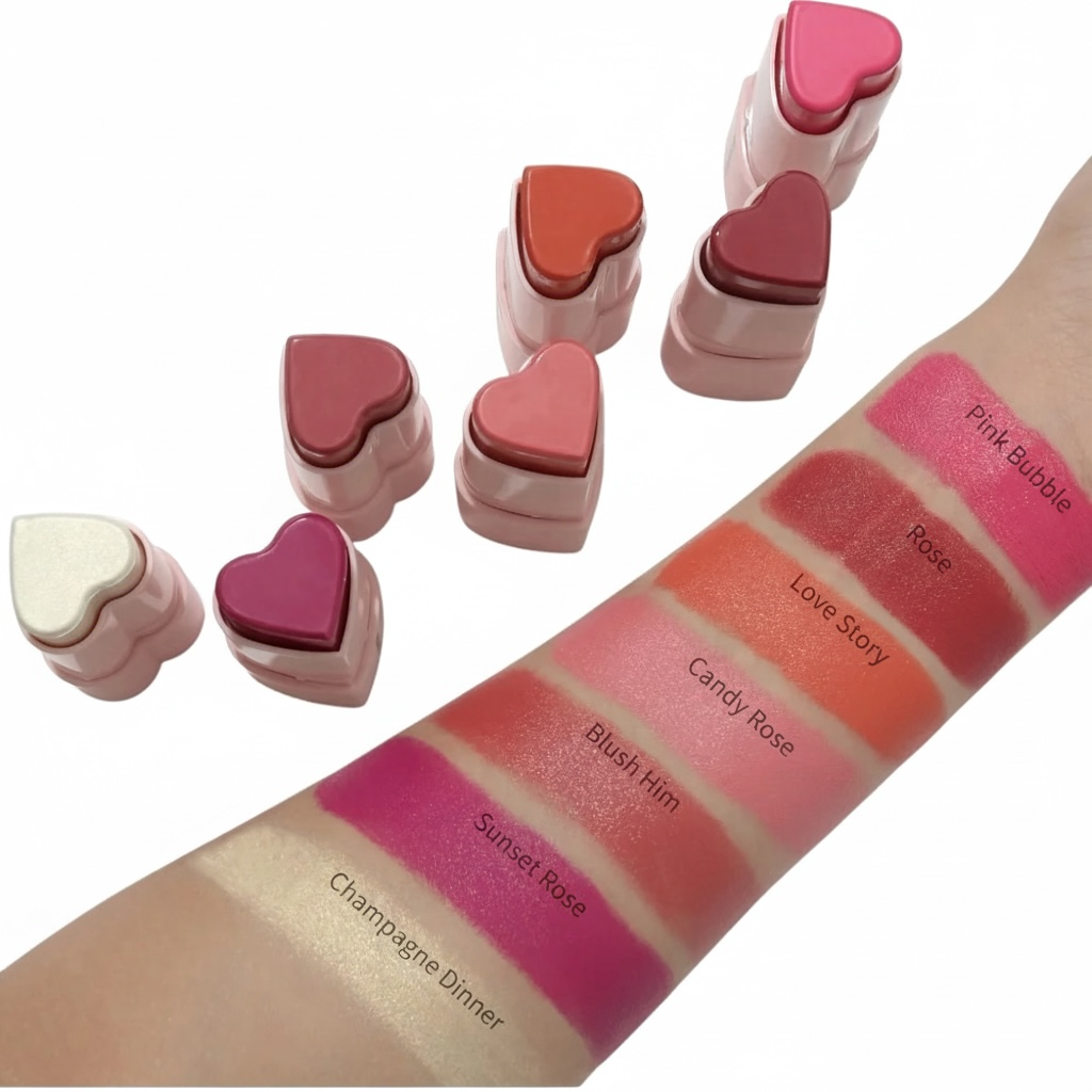 Stick Heart Blush